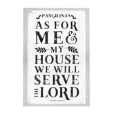 As For Me Personalized Decoposter: White
